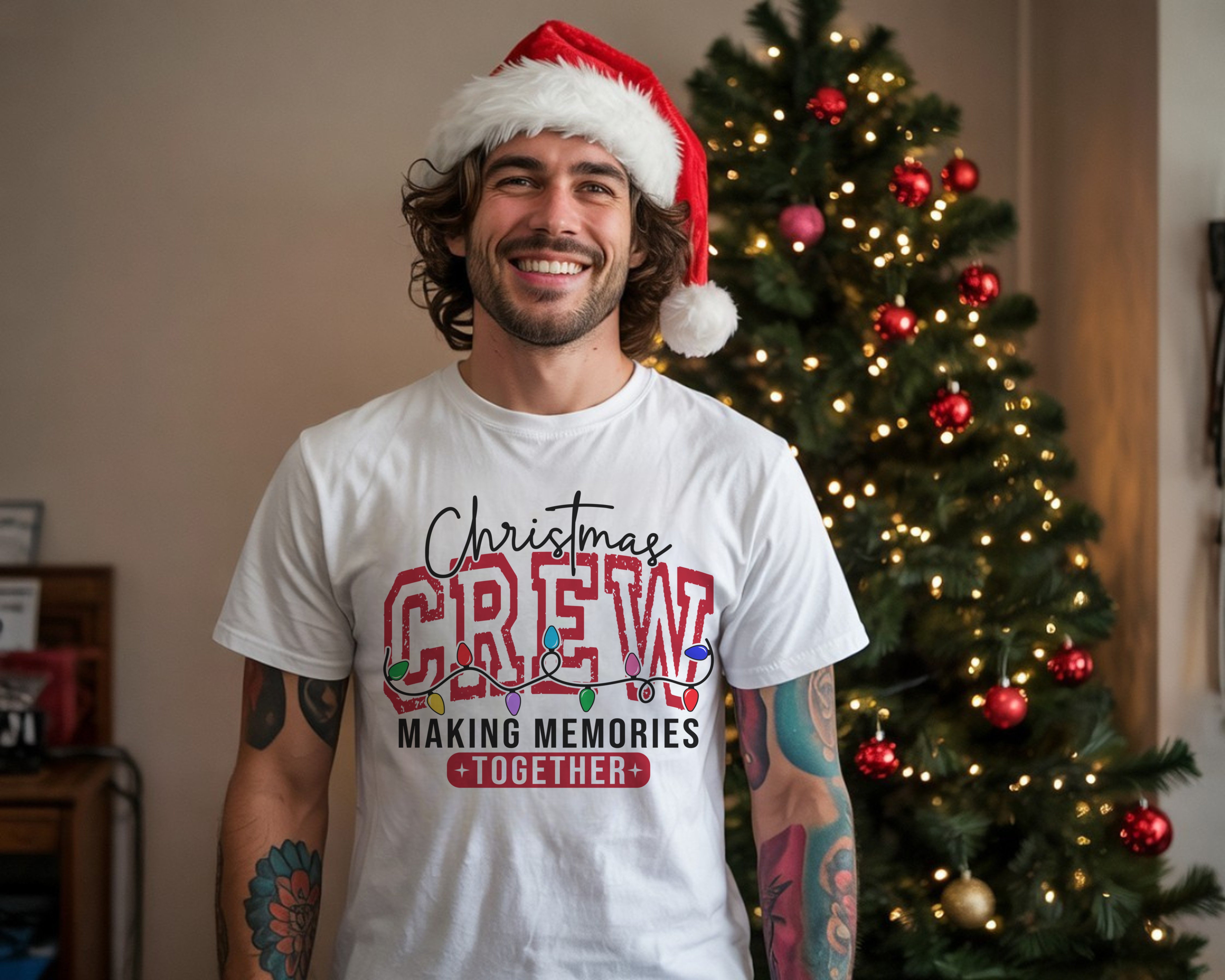 Christmas Crew Making Memories Together Tee