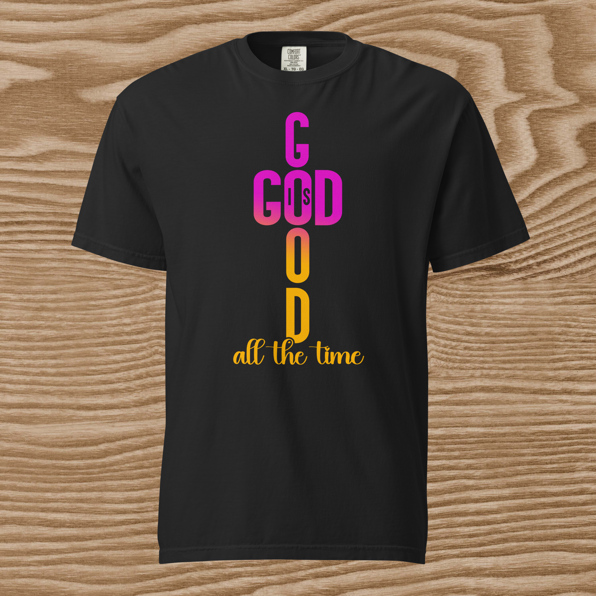 Unisex garment-dyed heavyweight t-shirt