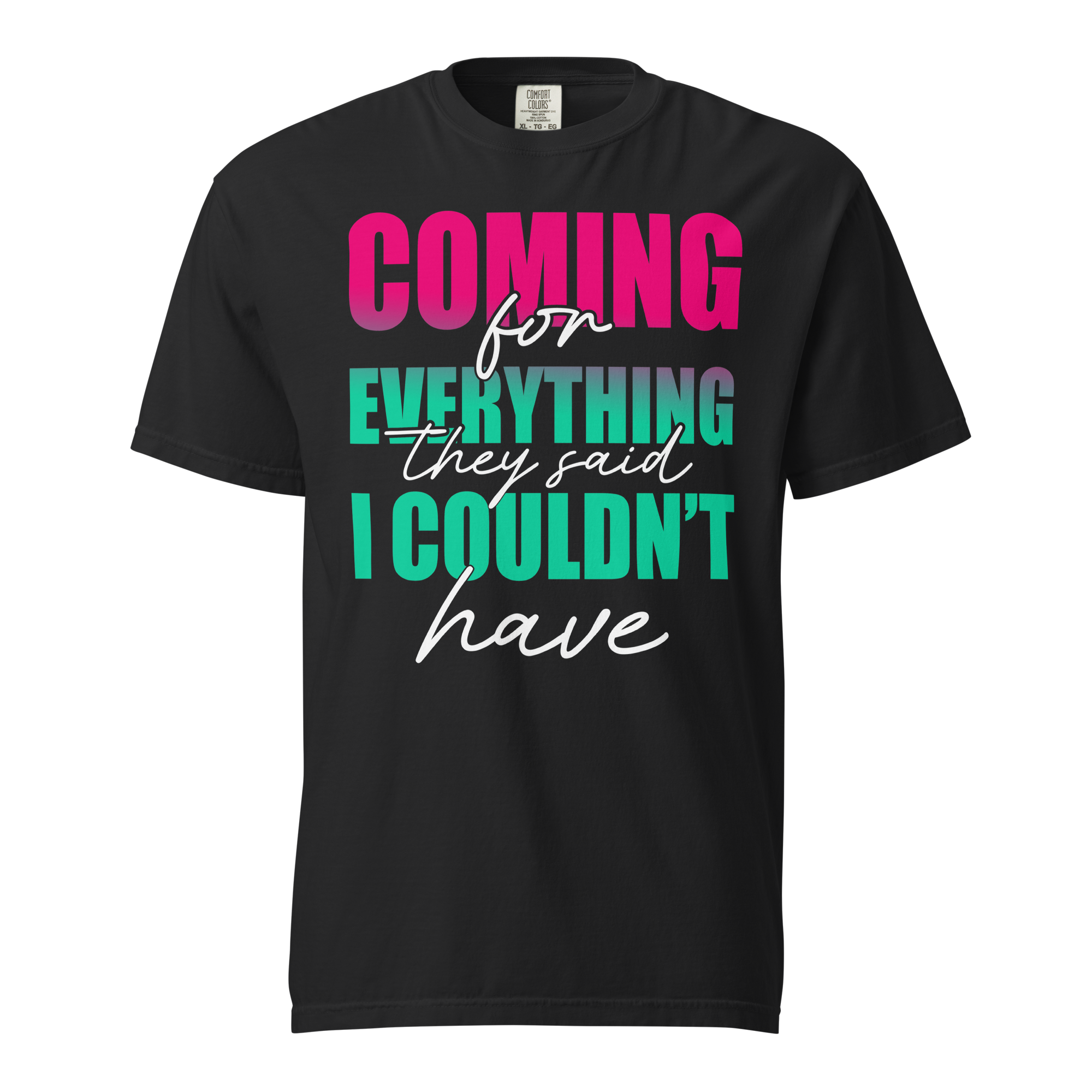 Unisex garment-dyed heavyweight t-shirt