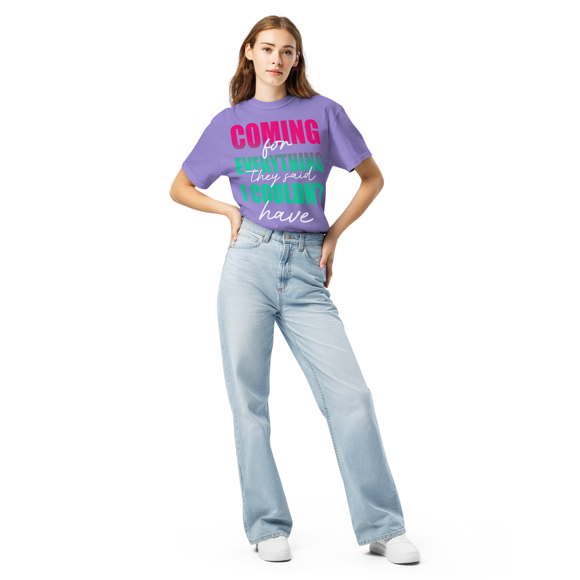 Unisex garment-dyed heavyweight t-shirt