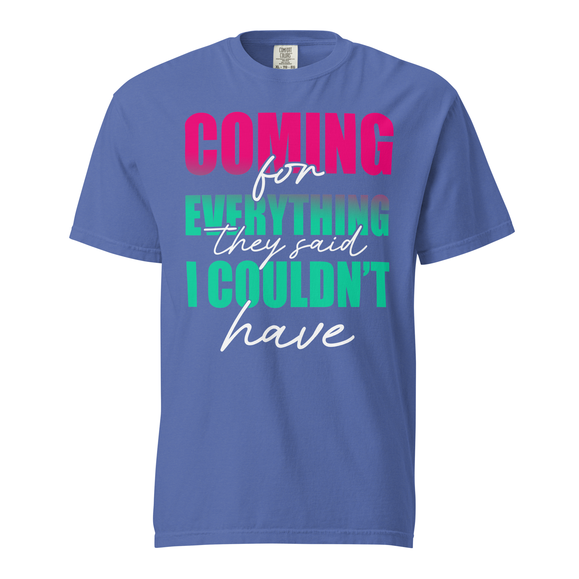 Unisex garment-dyed heavyweight t-shirt