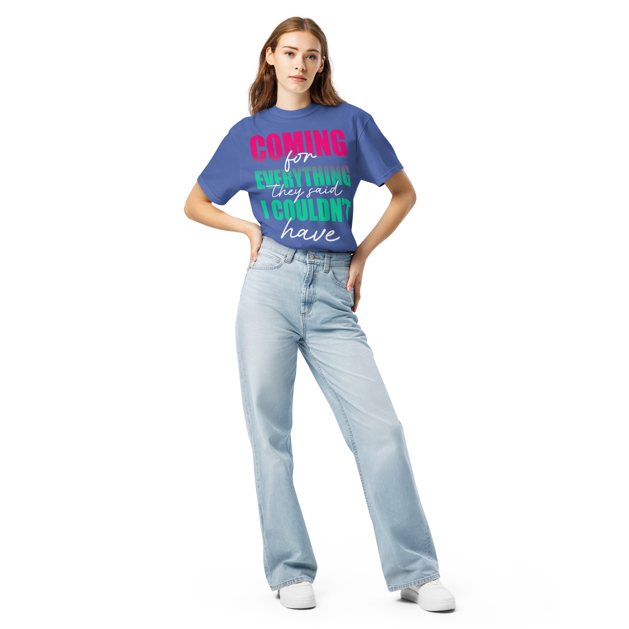 Unisex garment-dyed heavyweight t-shirt