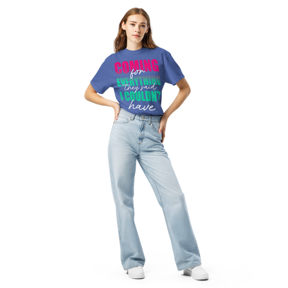 Unisex garment-dyed heavyweight t-shirt
