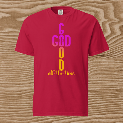 Unisex garment-dyed heavyweight t-shirt