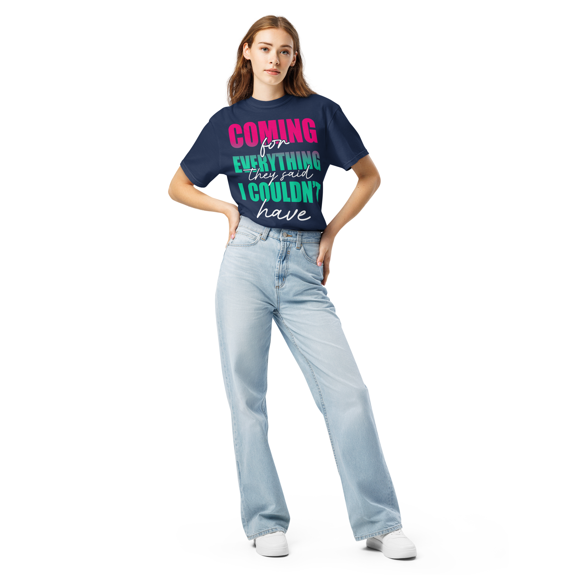 Unisex garment-dyed heavyweight t-shirt