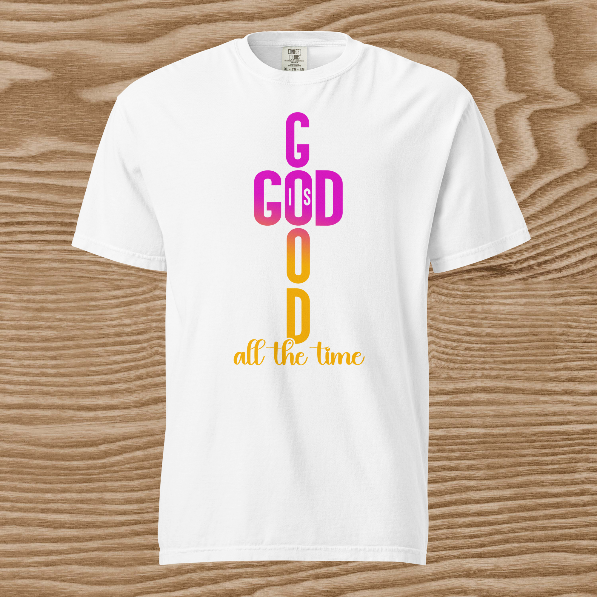 Unisex garment-dyed heavyweight t-shirt